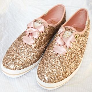 ケイトスペードニューヨーク(kate spade new york)の新品！日本未入荷サイズ‼︎ 23.5cm ケイトスペード×keds 靴紐2種箱付(スニーカー)