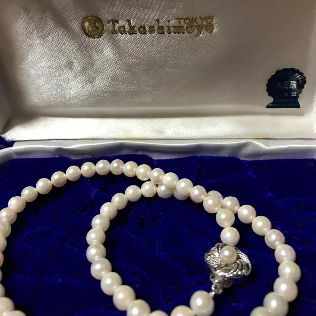 真珠☆ネックレス レディースのアクセサリー(ネックレス)の商品写真