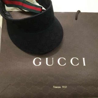 グッチ(Gucci)のchii様専用 グッチ サンバイザー(キャップ)