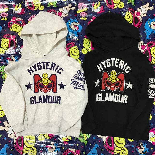 HYSTERIC MINI(ヒステリックミニ)のMロゴパーカーセット キッズ/ベビー/マタニティのキッズ服男の子用(90cm~)(Tシャツ/カットソー)の商品写真