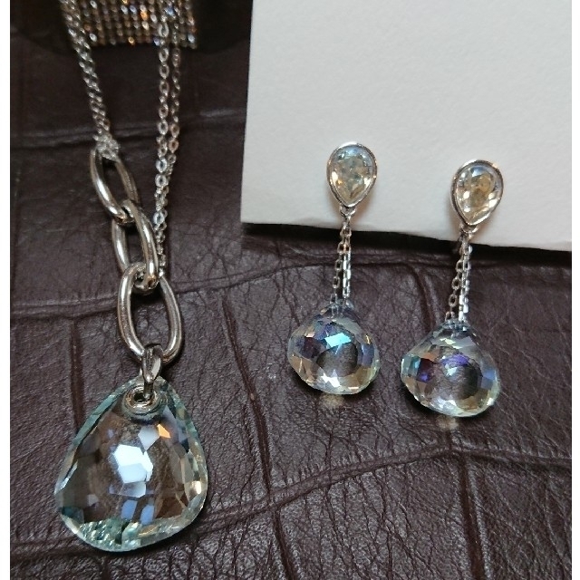 SWAROVSKI(スワロフスキー)のSWAROVSKI ネックレス イヤリングセット レディースのアクセサリー(ネックレス)の商品写真