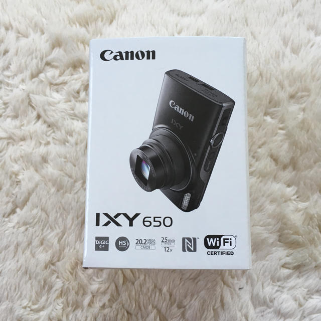 Canon IXY650 ブラックコンパクトデジタルカメラ