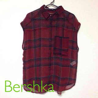 ベルシュカ(Bershka)のBershka☆チェックシャツ(シャツ/ブラウス(半袖/袖なし))