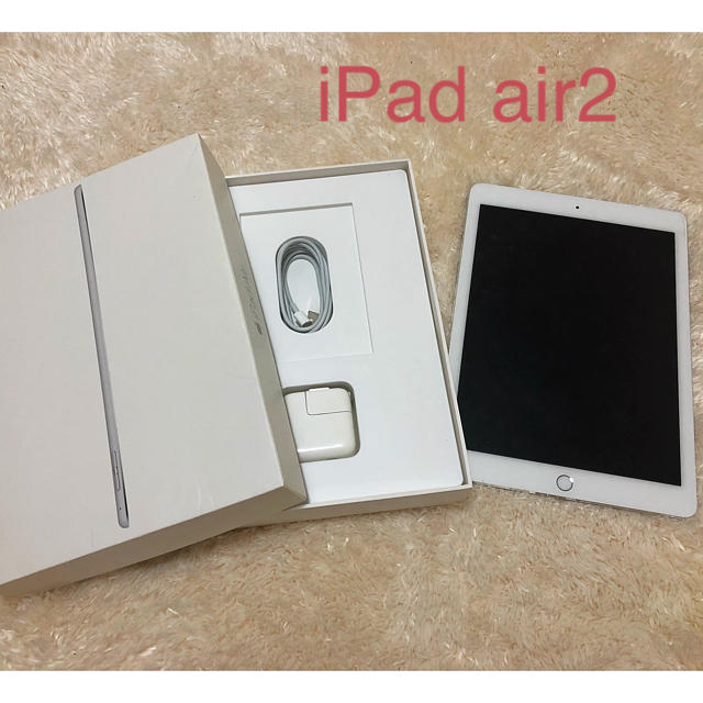 結婚祝い iPad Silver☆ 16GB Cellular Wi-Fi air2 Pad i - タブレット