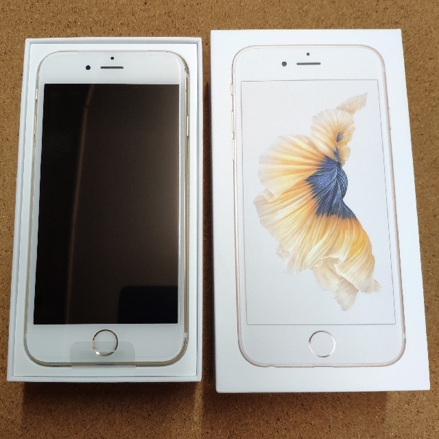 iPhone6s Gold SIMロック解除済 値下げ