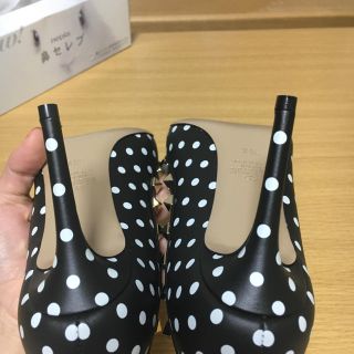 ヴァレンティノ(VALENTINO)のヴァレンティノ ロックスタッズ ドットプリント パンプス(ハイヒール/パンプス)