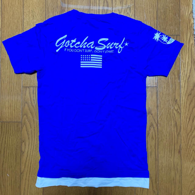 GOTCHA(ガッチャ)のGOTCHA 青Tシャツ メンズのトップス(Tシャツ/カットソー(半袖/袖なし))の商品写真