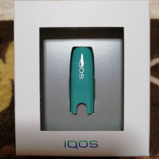 アイコス(IQOS)のアイコス  キャップ エメラルドグリーン(タバコグッズ)