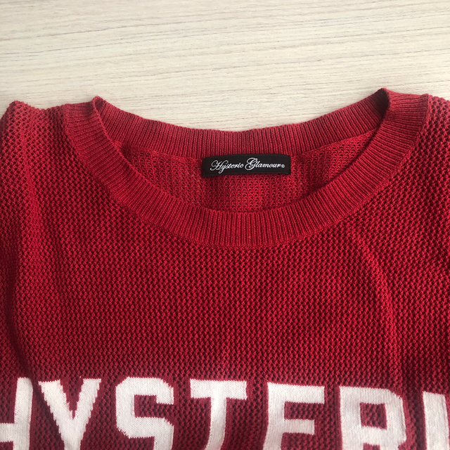 HYSTERIC GLAMOUR(ヒステリックグラマー)のヒステリックグラマーメッシュニット レディースのトップス(ニット/セーター)の商品写真