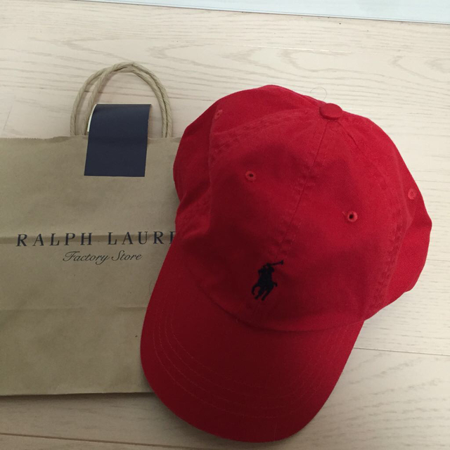 POLO RALPH LAUREN(ポロラルフローレン)のラルフローレン コットン キャップ  レディースの帽子(キャップ)の商品写真