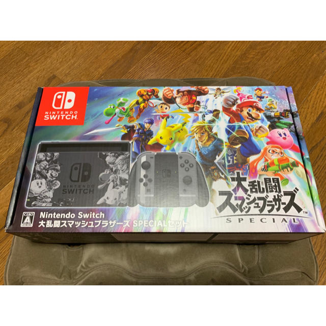 ゲームソフト/ゲーム機本体新品 Nintendo Switch 大乱闘スマッシュブラザーズセット おまけ付