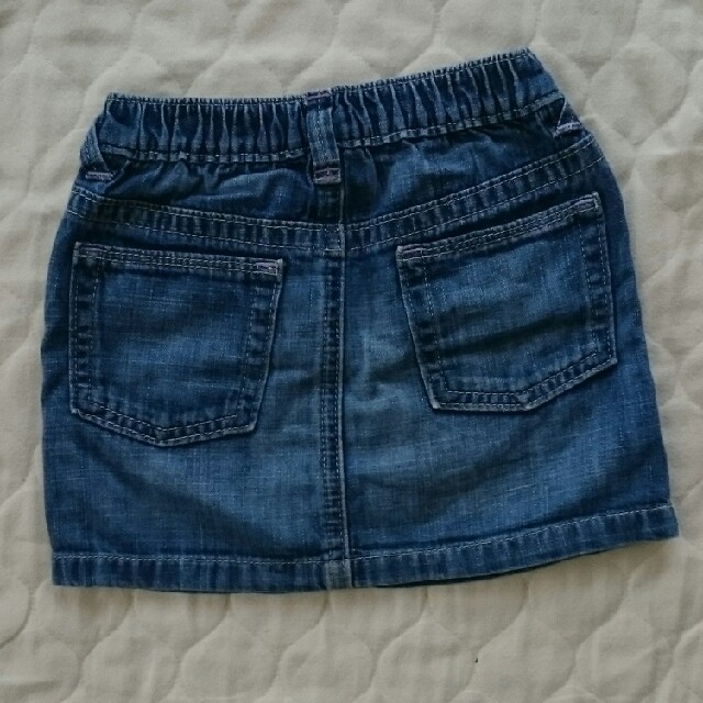 babyGAP(ベビーギャップ)のGap デニムスカート(90cm) キッズ/ベビー/マタニティのキッズ服女の子用(90cm~)(スカート)の商品写真