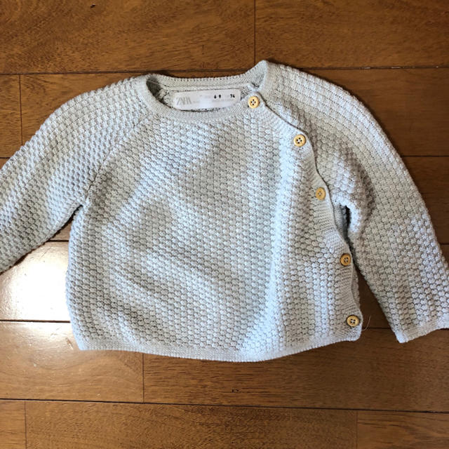 ZARA KIDS(ザラキッズ)の美品 Zara baby セーター 6-9M/74cm キッズ/ベビー/マタニティのベビー服(~85cm)(ニット/セーター)の商品写真