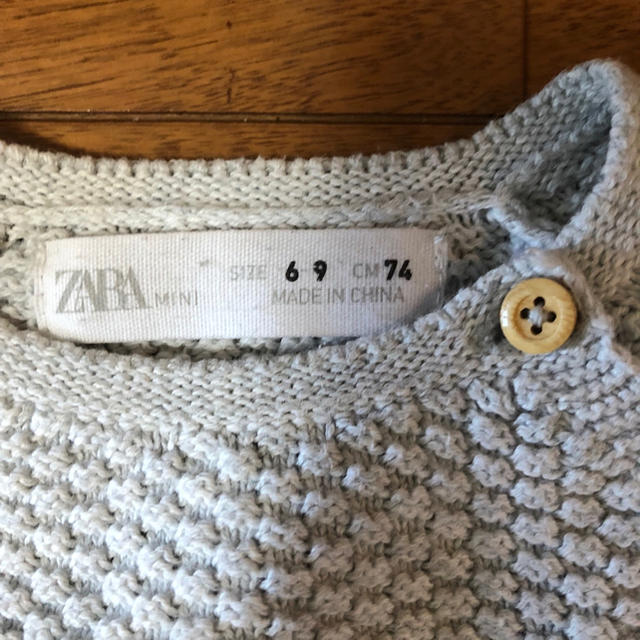 ZARA KIDS(ザラキッズ)の美品 Zara baby セーター 6-9M/74cm キッズ/ベビー/マタニティのベビー服(~85cm)(ニット/セーター)の商品写真