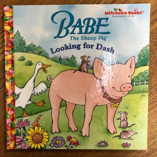 英語の絵本 BABE ☆ベイブ 牧羊豚 古本 教材(洋書)