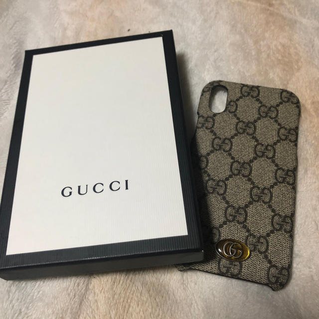 iphoneカバー 通販 / Gucci - [最終値下げ]GUCCI iPhoneXケースの通販 by ゆーた's shop｜グッチならラクマ