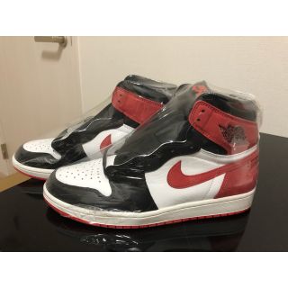 ナイキ(NIKE)のエアジョーダン1 track red 新品28cm(スニーカー)