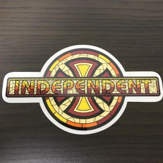 インディペンデント(INDEPENDENT)の【縦10.5cm横18cm】independentステッカー(ステッカー)