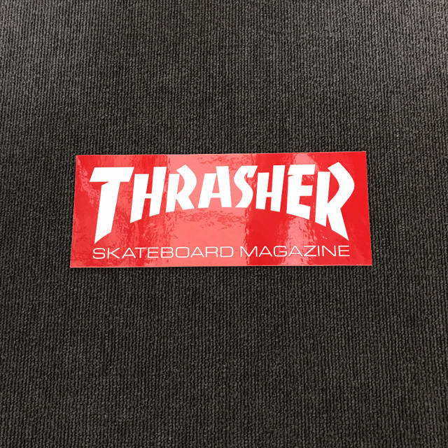 Thrasher 縦9 2cm横23 5cm Thrasher ロゴステッカー 特大の通販 By ｍ ｓｔ S Shop スラッシャーならラクマ