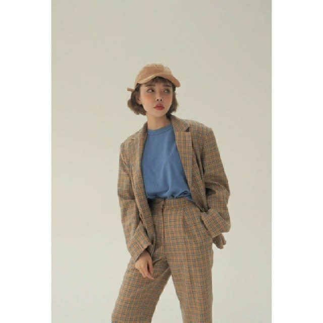 STYLENANDA(スタイルナンダ)のstylenanda チェックセットアップ レディースのジャケット/アウター(テーラードジャケット)の商品写真