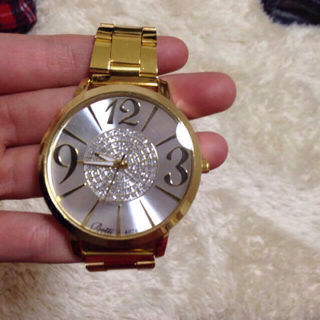 GRL(グレイル)のゴールド腕時計 レディースのファッション小物(腕時計)の商品写真