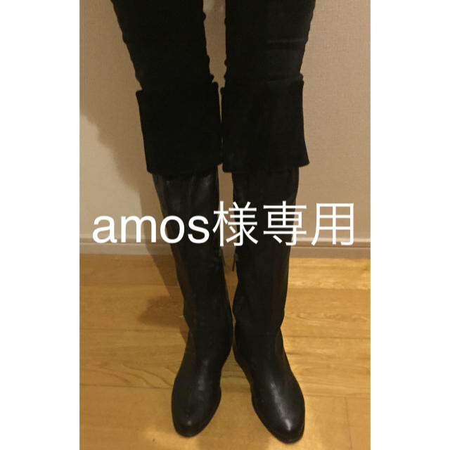 JIMMY CHOO ジミーチュウ ムートンニーハイブーツ 新品同様 humas ...