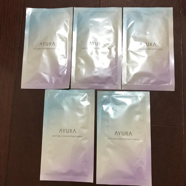 AYURA(アユーラ)のアユーラ リズムコンセントレートマスク 5枚セット コスメ/美容のスキンケア/基礎化粧品(パック/フェイスマスク)の商品写真