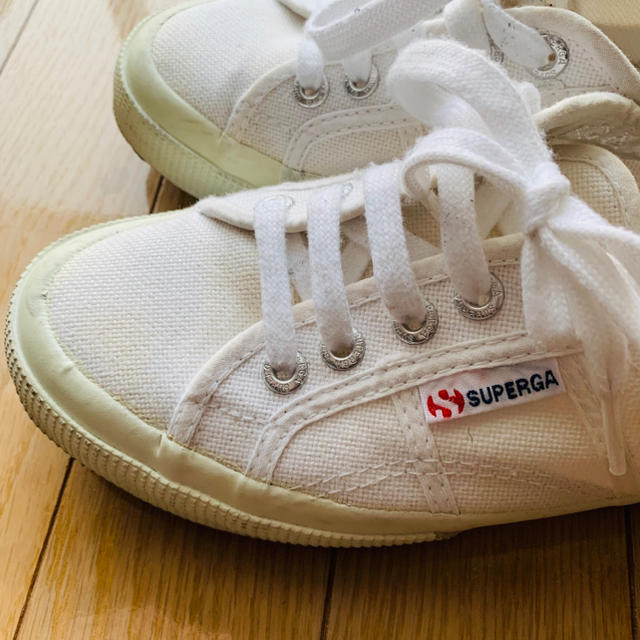 SUPERGA(スペルガ)のSUPERGA白スニーカー36(23cm) レディースの靴/シューズ(スニーカー)の商品写真