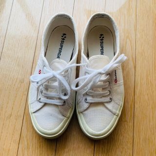 スペルガ(SUPERGA)のSUPERGA白スニーカー36(23cm)(スニーカー)