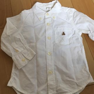 ベビーギャップ(babyGAP)の白シャツ☆95センチ(ブラウス)