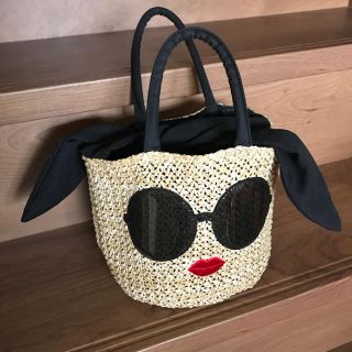 アリスアンドオリビア(Alice+Olivia)の【ひまわり様専用】a-jole  アリス＋オリビア   (かごバッグ/ストローバッグ)