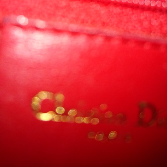 Christian Dior(クリスチャンディオール)の難あり Diorバック スエード レディースのバッグ(ハンドバッグ)の商品写真