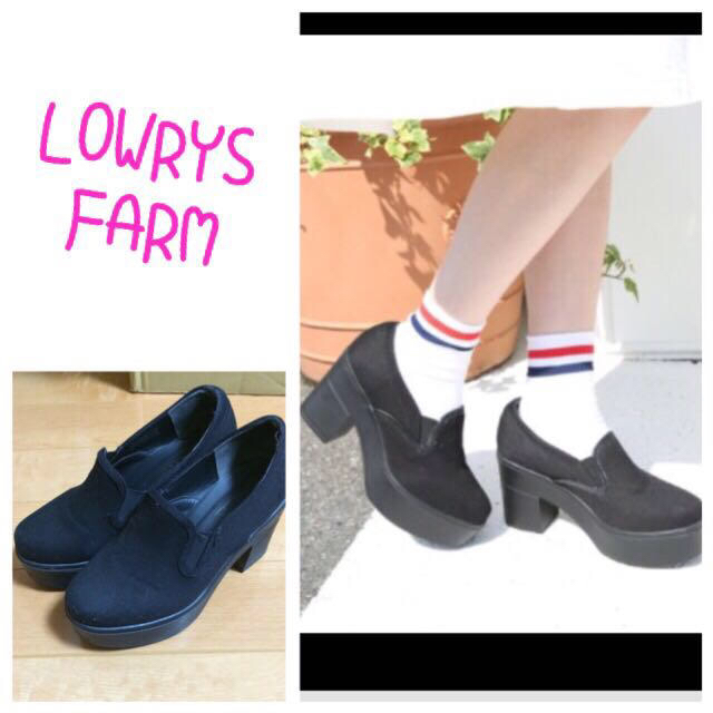 LOWRYS FARM(ローリーズファーム)のLOWRYS FARM☆厚底スリッポン レディースの靴/シューズ(スニーカー)の商品写真