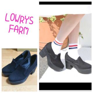 ローリーズファーム(LOWRYS FARM)のLOWRYS FARM☆厚底スリッポン(スニーカー)