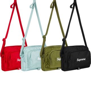 シュプリーム(Supreme)のsupreme shoulder bag black Box(ショルダーバッグ)