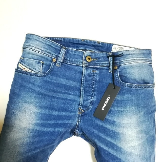 高い品質
 新品 ストレッチスキニー スキニー のりさん専4/2 新品　DIESELストレッチスキニーデニム　SLEENKER パンツ 1