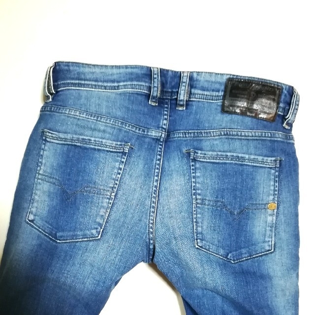 高い品質
 新品 ストレッチスキニー スキニー のりさん専4/2 新品　DIESELストレッチスキニーデニム　SLEENKER パンツ 3