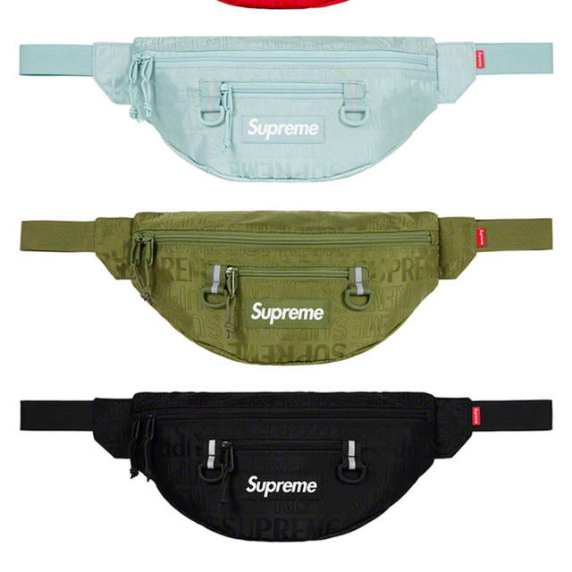 supreme 19ss waist bag black ウエストバッグ supreme 19ss waist bag black ウエストバッグ
