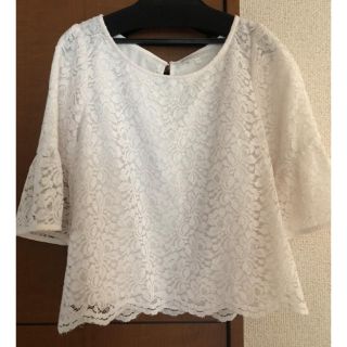 プロポーションボディドレッシング(PROPORTION BODY DRESSING)のレース トップス(カットソー(長袖/七分))