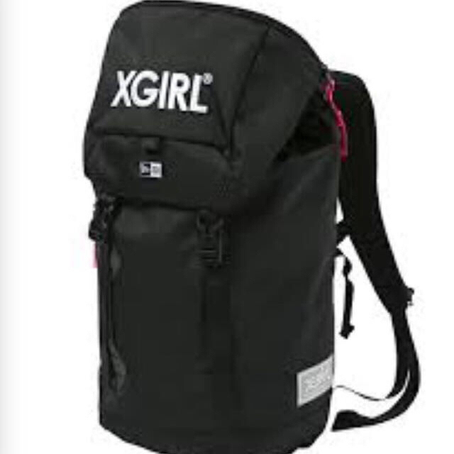 X-girl(エックスガール)の【新品】xgirl×NEWERAリュック レディースのバッグ(リュック/バックパック)の商品写真