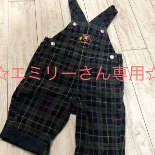 ミキハウス(mikihouse)の【エミリーさん専用】ミキハウス サロペット オーバーオール(ロンパース)