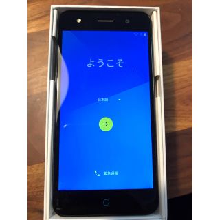 アンドロイド(ANDROID)の【超美品】ZTE BLADE V7 LITE simフリー(スマートフォン本体)