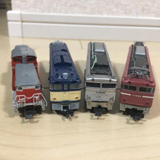 トミー(TOMMY)のジャンク Nゲージ M車 4両 (鉄道模型)