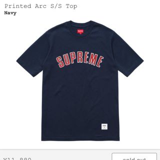 シュプリーム(Supreme)のsupreme printed arc s/s top (Tシャツ/カットソー(半袖/袖なし))