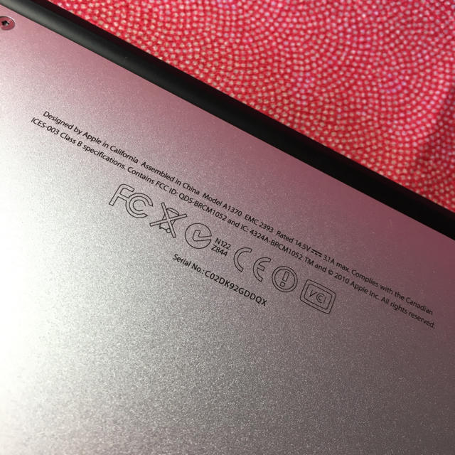 Mac (Apple)(マック)のMacBook Air  週末値下げ❗️ スマホ/家電/カメラのPC/タブレット(ノートPC)の商品写真
