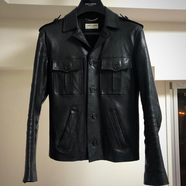 ジャケット/アウターSAINT LAURENT 15SS レザージャケット