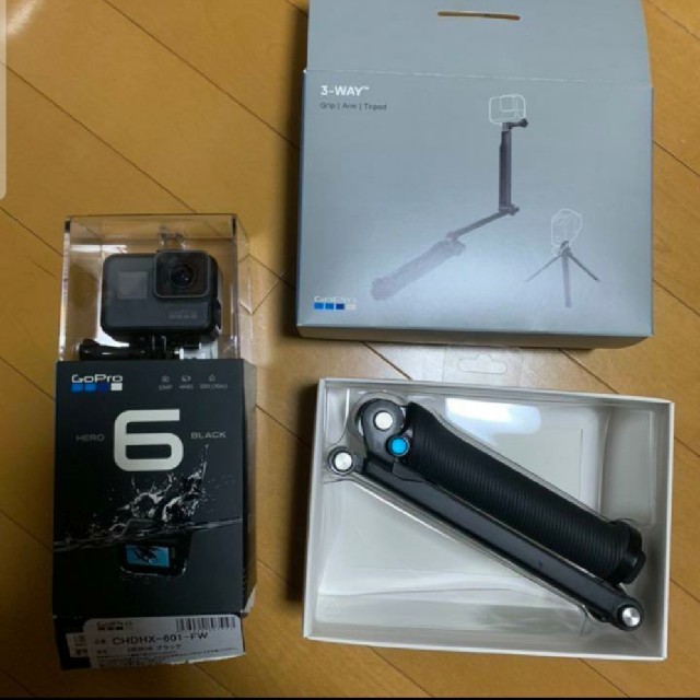 GoPro(ゴープロ)のgopro hero6 スマホ/家電/カメラのカメラ(コンパクトデジタルカメラ)の商品写真