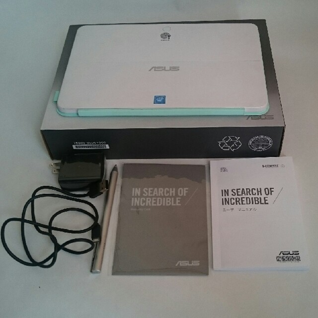 ASUS TransBookMini T102HA ホワイト タブレットPC