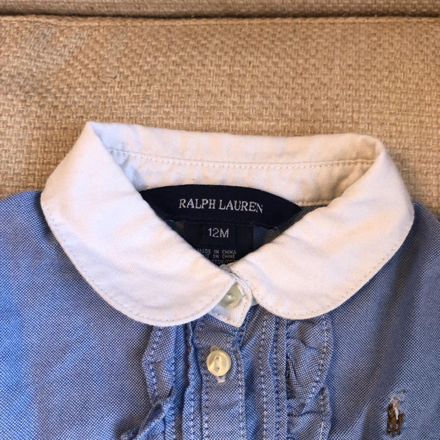 Ralph Lauren(ラルフローレン)のラルフローレン ワンピース キッズ/ベビー/マタニティのベビー服(~85cm)(ワンピース)の商品写真