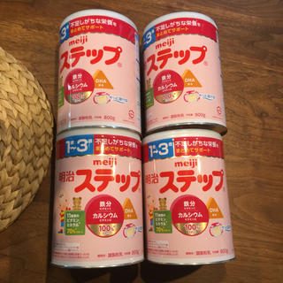 メイジ(明治)のステップ ミルク缶(その他)